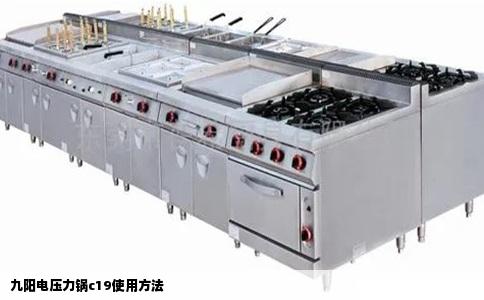 九阳电压力锅c19使用方法