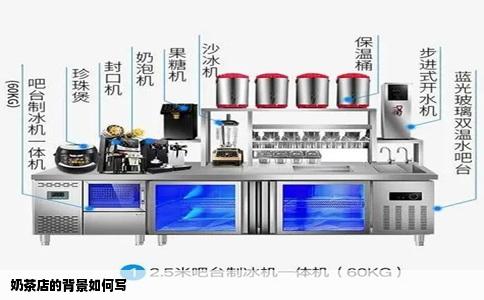 奶茶店的背景如何写