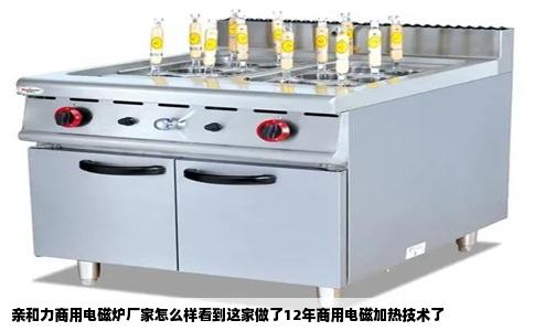 亲和力商用电磁炉厂家怎么样看到这家做了12年商用电磁加热技术了