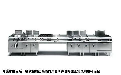 电磁炉插点后一会就会发出嘀嘀的声音听声音好像正常风扇也转而且