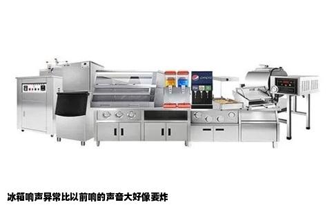 冰箱响声异常比以前响的声音大好像要炸