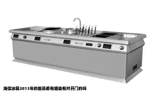 海信冰箱2013年的新品都有哪些有对开门的吗