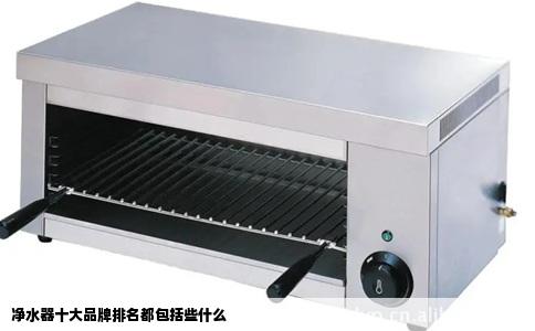 净水器十大品牌排名都包括些什么