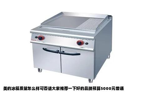 美的冰箱质量怎么样可否请大家推荐一下好的品牌预算5000元普通