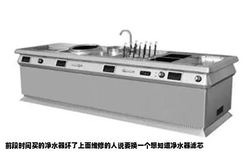 前段时间买的净水器坏了上面维修的人说要换一个想知道净水器滤芯