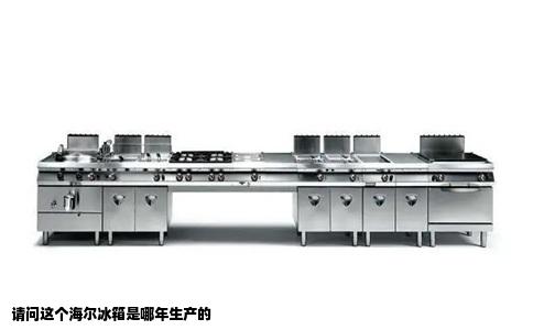 请问这个海尔冰箱是哪年生产的