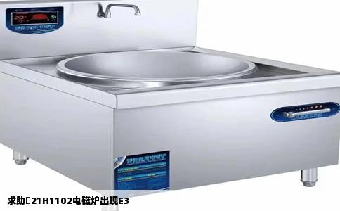 求助鸆21H1102电磁炉出现E3