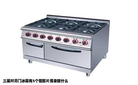 三星对开门冰箱有5个塑胶片用来做什么