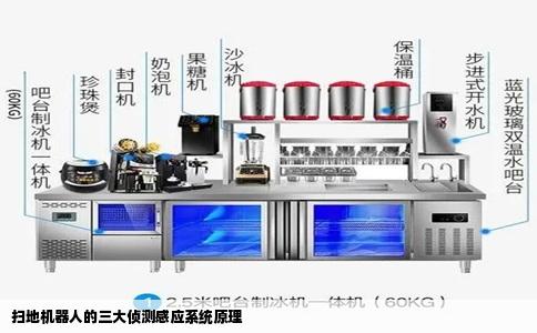 扫地机器人的三大侦测感应系统原理