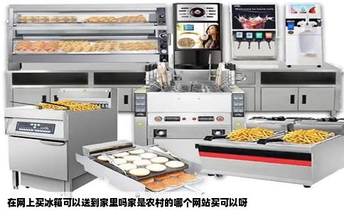 在网上买冰箱可以送到家里吗家是农村的哪个网站买可以呀